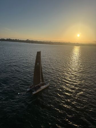 San Diego Bay Sail & Swim: Private Captained Sport Catamaran Party image 27