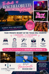 Laurel Court Cottages: Hot Tubs, Firepits, Pickleball, Party Room image 1