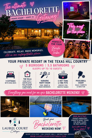 Laurel Court Cottages: Hot Tubs, Firepits, Pickleball, Party Room image 1