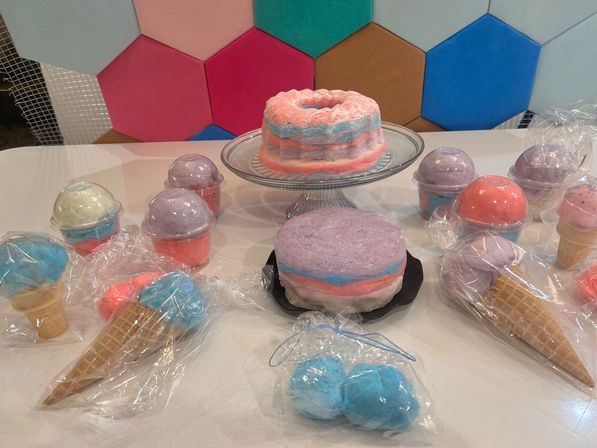 Title: Gourmet Multi-Layered Cotton Candy Cake (Pastel Bundt) image 9