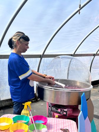 The Beehive Spin Interactive Live Cotton Candy Art image 22