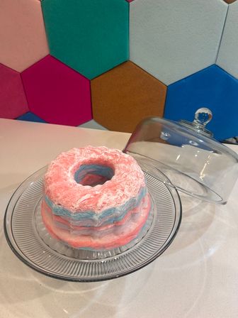 Title: Gourmet Multi-Layered Cotton Candy Cake (Pastel Bundt) image 11