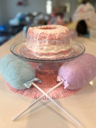 Title: Gourmet Multi-Layered Cotton Candy Cake (Pastel Bundt) image 14