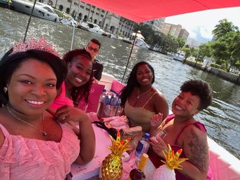 Private Pink Electric Boat Cruise in Fort Lauderdale image 15