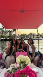 Pink Electric Boat Picnic Cruise image 14