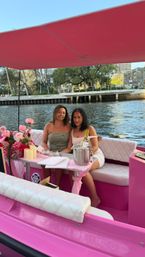 Pink Electric Boat Picnic Cruise image 9
