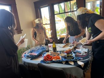 Coastal, Mixed-Media Collage Bach Group Party image 2
