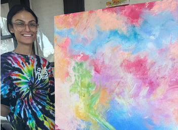 San Diego Bachelorette Party: Make Giant Art Together for the Bride image 11