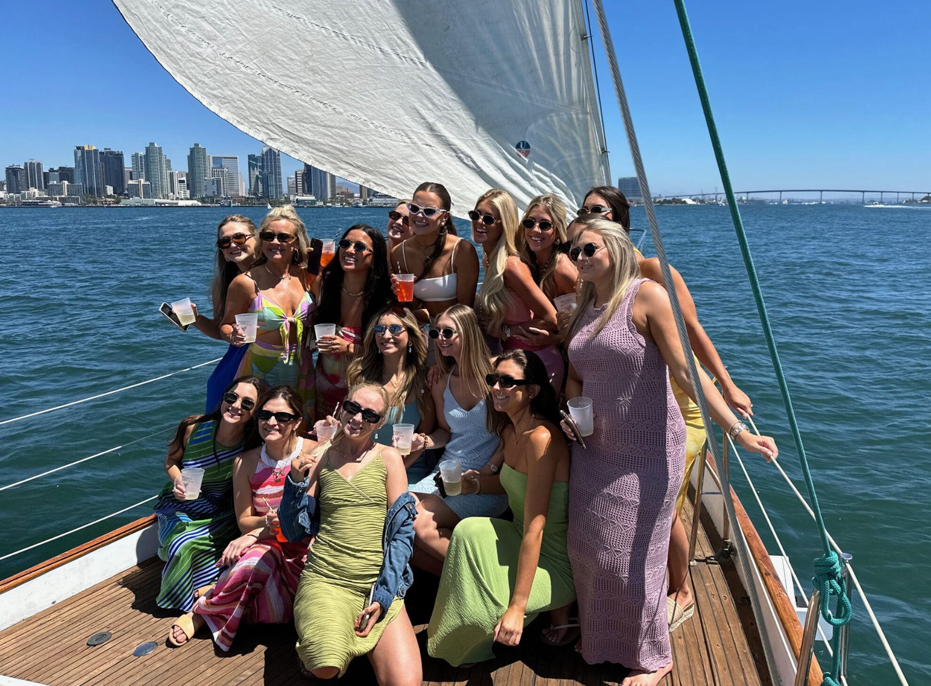 Full-Day Private Yacht Charter on San Diego Bay - JADA image 2