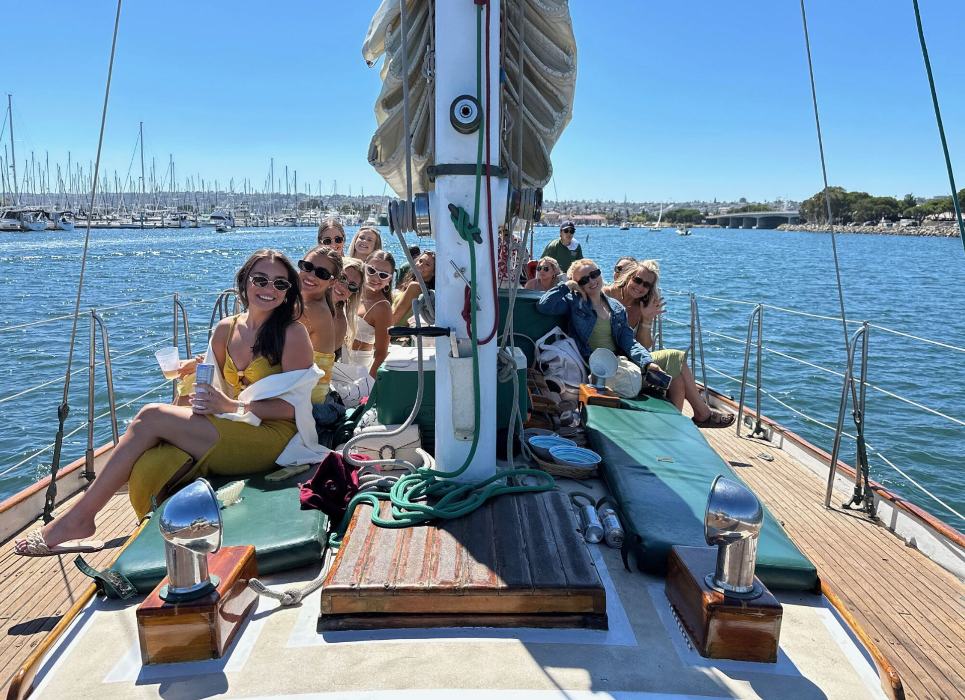 Full-Day Private Yacht Charter on San Diego Bay - JADA image 1