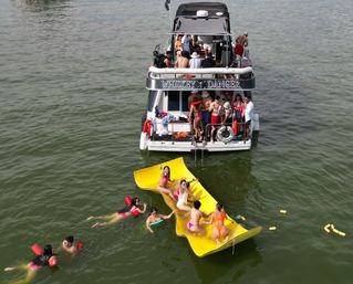 Party Boat for up to 30 with Mutineers Charters on Lake Lewisville  (4 Hour Charter) image 3