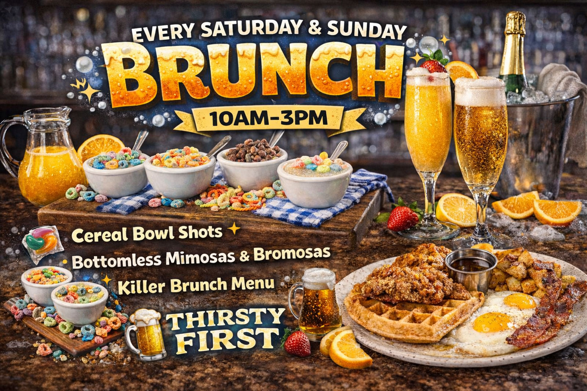 Boozy Brunch at Thirsty First - St. Petersburg image 1