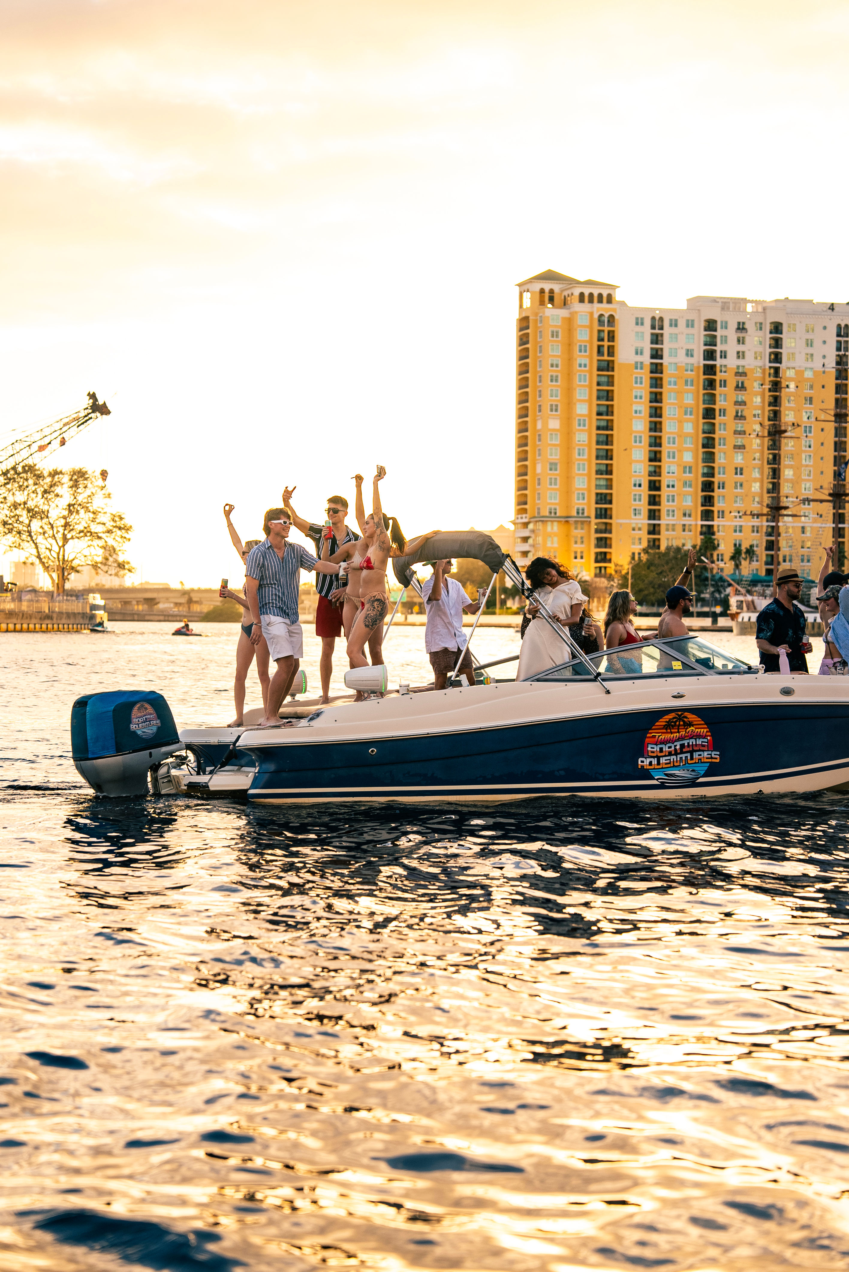 Wave Rave: Tampa Bay's Floating Nightclub with Live DJ, BYOB, and City Lights image 3