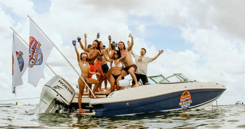 6-Hour Private Party Boat: Beer Can Island, City, Fantasy Island, Tampa Bay BYOB Adventure image 18