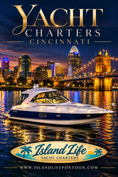 Yacht Charters Cincinnati Ohio- 50-65 foot boats image