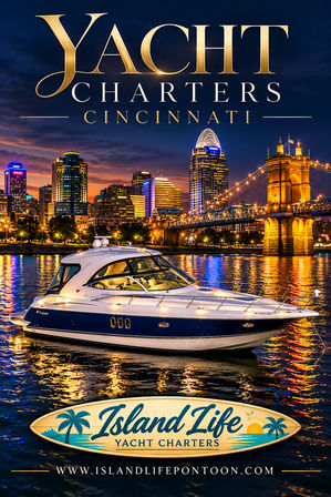 Yacht Charters Cincinnati Ohio- 50-65 foot boats image 1