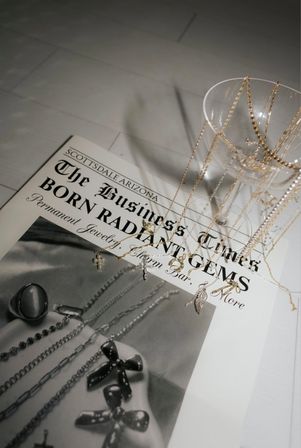 Born Radiant Gems Permanent Jewelry & Charm Bar Experience in Scottsdale image 1